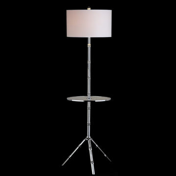 Hall 62" Metal LED End Table Floor Lamp - JONATHAN Y